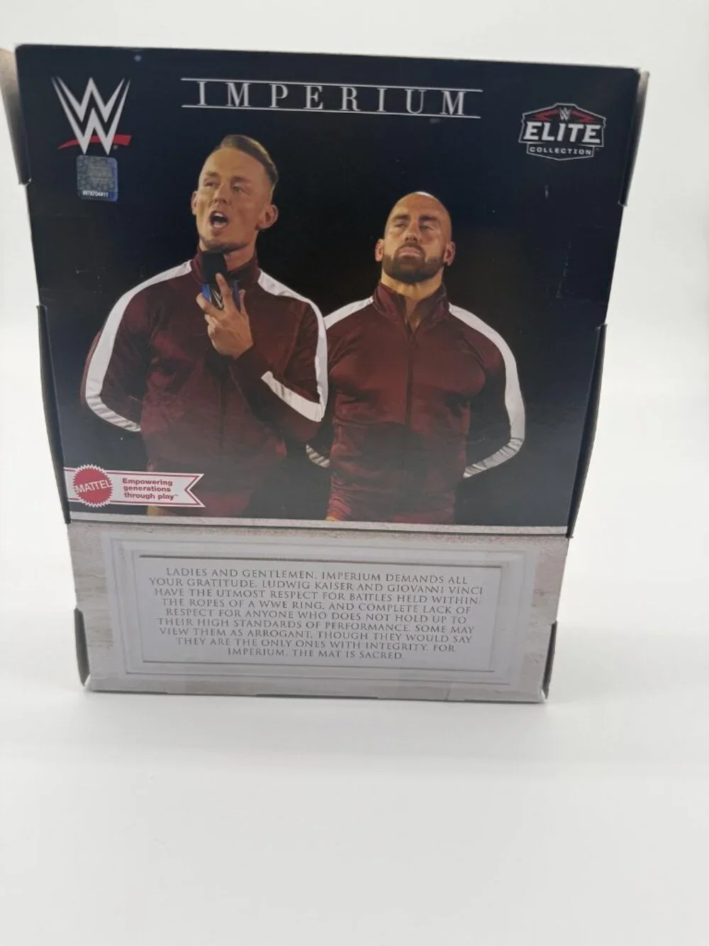 WWE Imperium Giovanni Vinci Ludwig Kaiser Elite Collection Set Mattel New Red